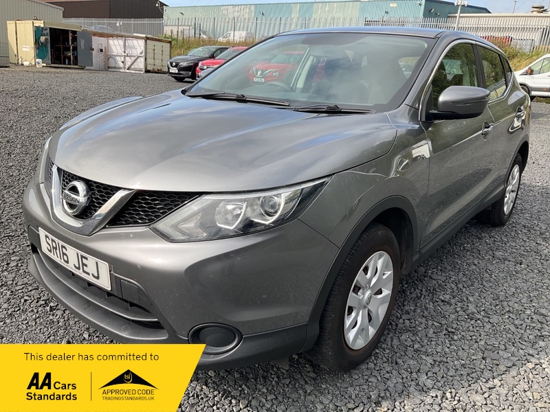 MotorSync | £4,990 Nissan Qashqai 1.5 DCI VISIA - 2016 (16 plate) FREE ROAD TAX BIG MPG