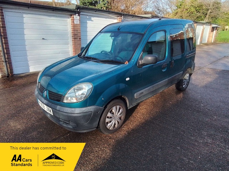 MotorSync | £2,790 Renault Kangoo AUTHENTIQUE 1.6 16V E4 - 2008 (08 plate) LPG EQUIPPED AUTOMATIC WHEELCHAIR ACCESS VEHICLE