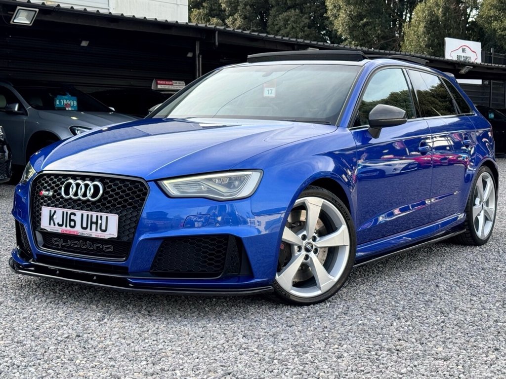 MotorSync | 2016 AUDI RS3 2.5 TFSi Quattro [Pan Roof] Sportback 5dr - £9.5k Extras