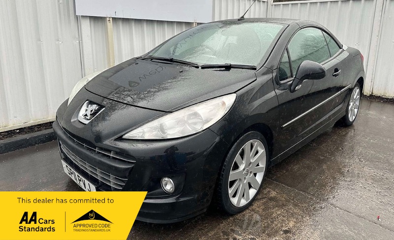 MotorSync | £2,490 Peugeot 207 CC 1.6 VTI GT - 2011 (11 plate) CHEAP SUMMER FUN