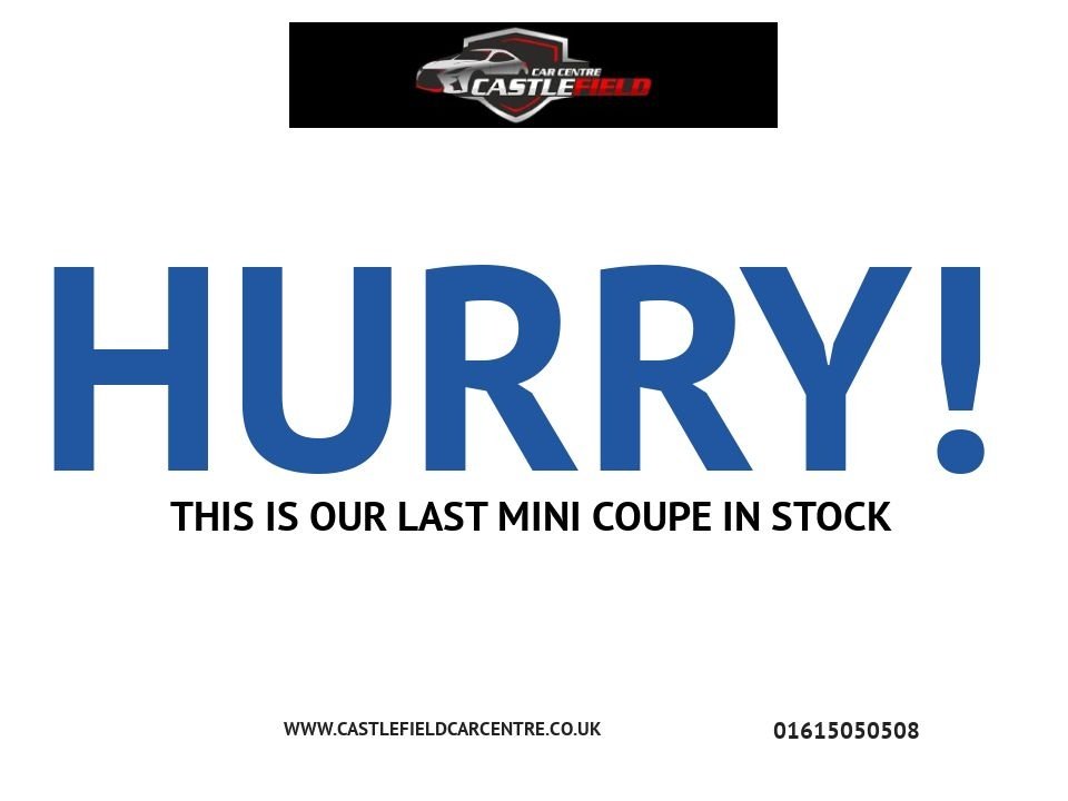 MINI COUPE 1.6 John Cooper Works Coupe 2dr Petrol Manual Euro 5 (s/s) (211 ps)